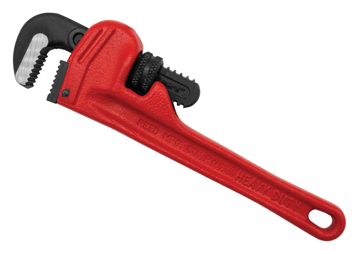 Heavy Duty Straight Pipe Wrench - 1/8 to 1" Pipe