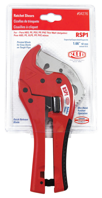 Ratchet Shear - 1-1/4" IPS - Aluminum
