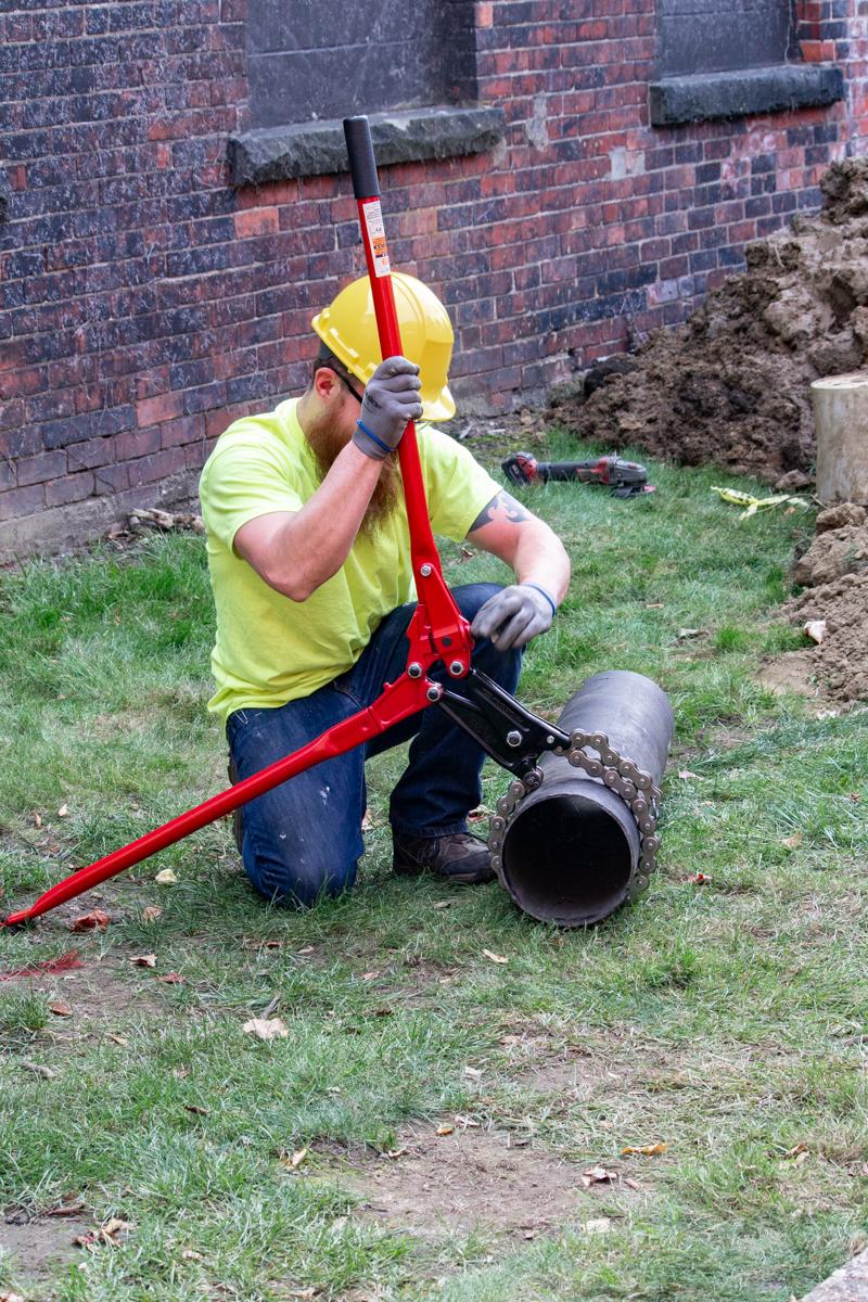 Single Stroke Soil Pipe Cutter - 1-1/2 to 6"