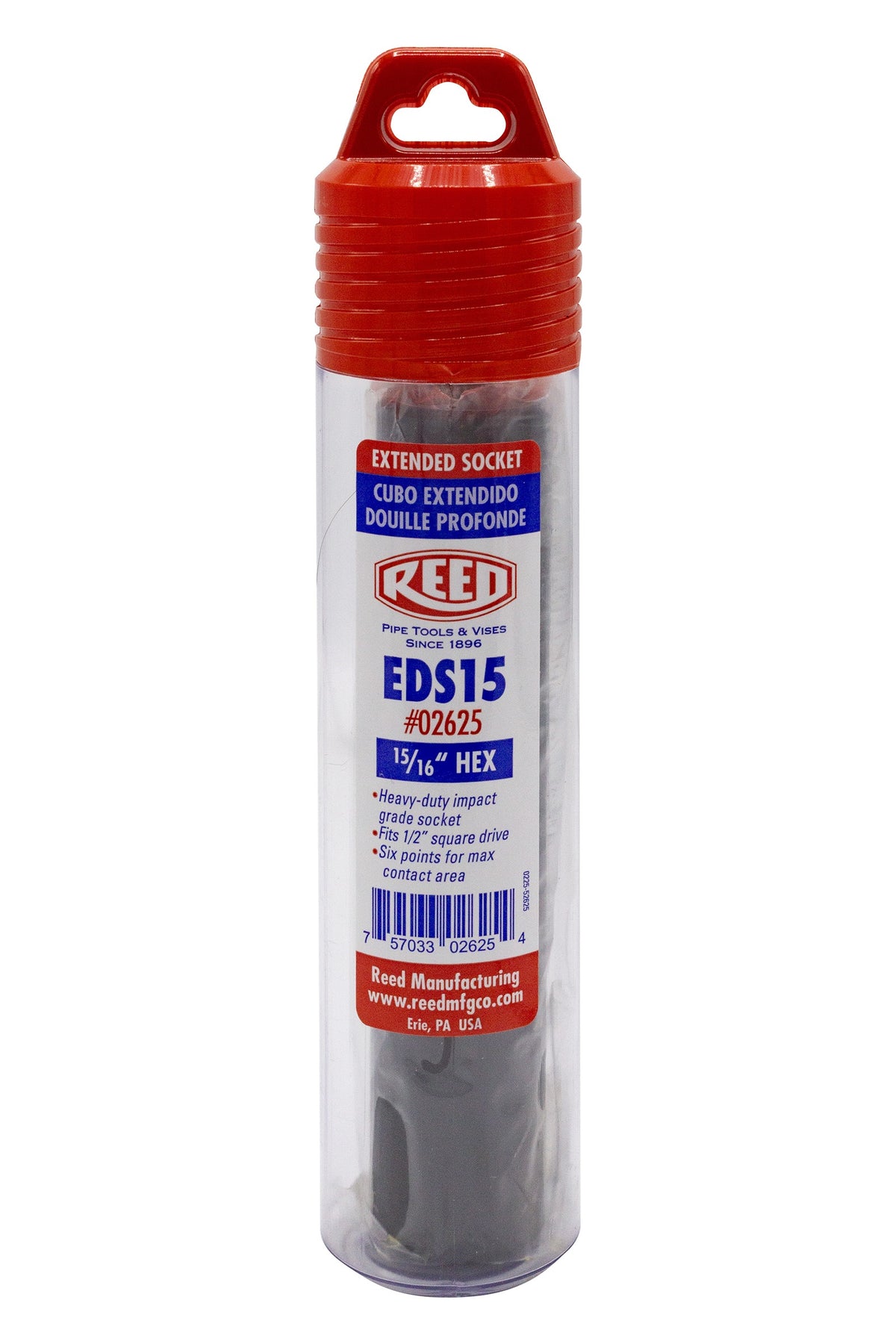 Deep Extended Hex Socket - 15/16"