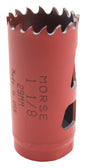Reed 43502 Hole Saw, 1-1/8 in Dia, 1-1/2 in D Cutting, Hardened Steel Cutting Edge