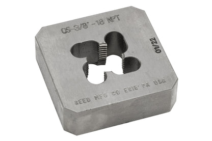 Solid Block Die - 3/8" NPT Thread - Tool Steel
