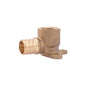 Sharkbite® UC342LF 90 deg Drop-Ear Elbow, 3/4 x 1/2 in Nominal, PEX Barb x FNPT End Style, Brass, Import