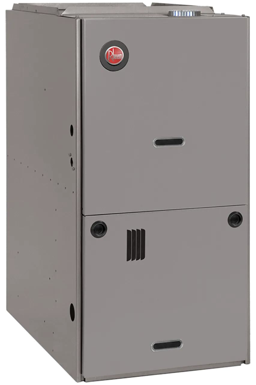 Rheem® R801T0503A14DZSNAS Line Classic® 1-Stage Gas Furnace, Downflow, Natural Gas Gas, 50000 Btu/hr Input, 40000 Btu/hr Output, 115 V, 80 % AFUE, Constant Torque Motor