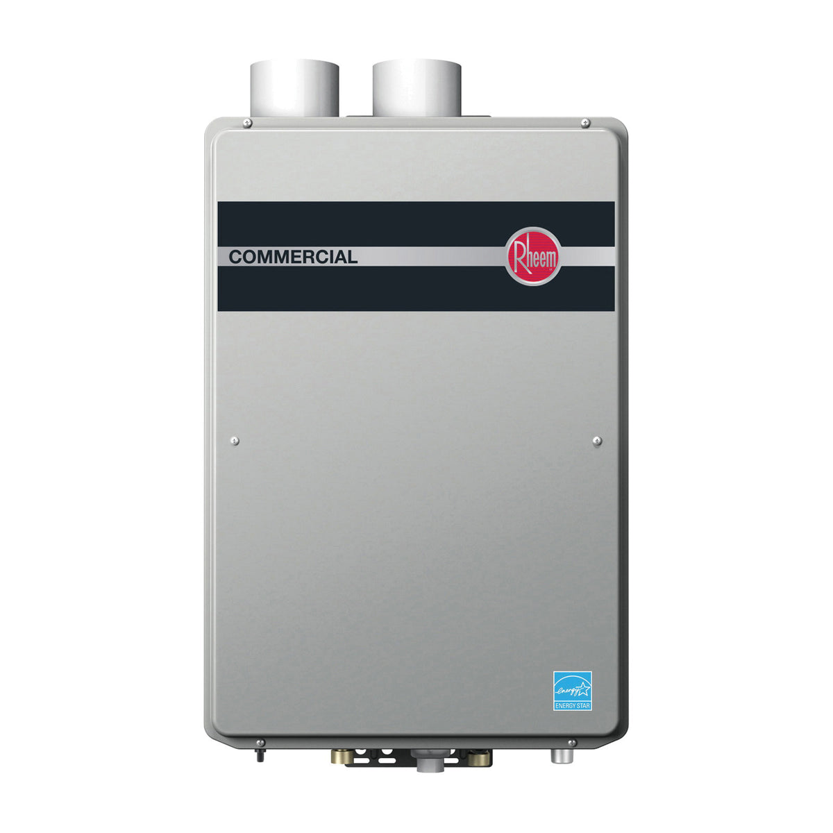 Rheem® RTGH-C95DVLN High Efficiency Tankless Gas Water Heater With EcoNet™ Technology, Natural Gas, 199000 Btu/hr Heating, Indoor, Condensing, 9.5 gpm, Direct Vent, Commercial