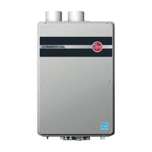 Rheem® RTGH-C95DVLN High Efficiency Tankless Gas Water Heater With EcoNet™ Technology, Natural Gas, 199000 Btu/hr Heating, Indoor, Condensing, 9.5 gpm, Direct Vent, Commercial