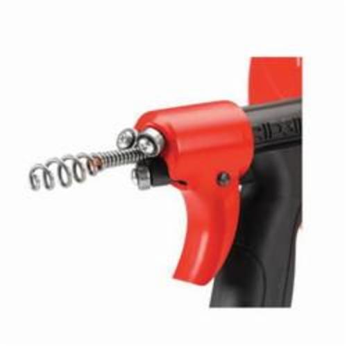 RIDGID® 41408 Hand Spinner With Straight Auger, 1/2 to 1-1/2 in Drain Line, Kink Resistant Cable, 1/4 in Dia x 25 ft L Cable