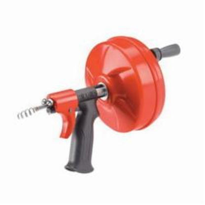 RIDGID® 41408 Hand Spinner With Straight Auger, 1/2 to 1-1/2 in Drain Line, Kink Resistant Cable, 1/4 in Dia x 25 ft L Cable