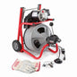 RIDGID® 26998 K-400 Drum Drain Cleaning Machine Kit, 3 to 4 in Drain Line, 1/3 hp, 115 VAC