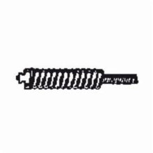 RIDGID® 87592 C-44IW Solid Core Integral Wound Cable, 1/2 in Dia x 50 ft L, For Use With Model K-400 and K-3800 Drum Machine, 2 to 4 in Drain Line