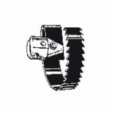 RIDGID® 92505 T-408 Sawtooth Cutter, 3 in, Steel, For Use With: Model K-7500 Drain Cleaning Machine