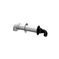 Rinnai® 223187 Horizontal Termination Diverter Kit, For Use With: Ubbink™ High-Efficiency Non-Condensing Water Heater, 21 in, Aluminum Inner Exhaust/Plastic Outer Exhaust, Import