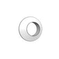 Rinnai® 710342 Wall Plate, For Use With: 019 Ubbink™ Concentric Non-Condensing Water Heater, Rubber, White, Import