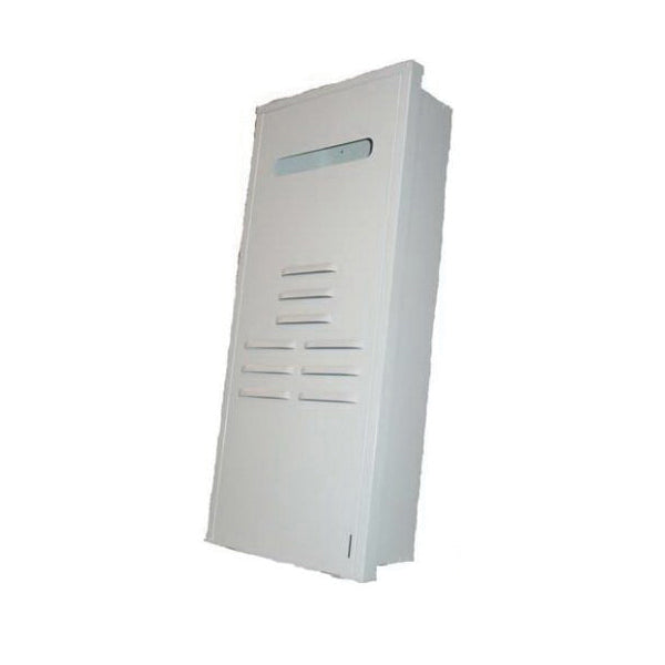 Rinnai® RGB-20U Recess Box, For Use With: Model V2020W(C)/R53e/C53e, V1616W(C)/R42e/C42e, VA2024WD/R63LSe and VAM1620W/V53e Tankless Water Heater, Aluminum, White