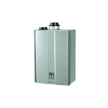 Rinnai® RUC98iN SE+ Tankless Water Heater, Natural Gas Fuel, 199000 Btu/hr Heating, Indoor/Outdoor: Indoor, Condensing, 9.8 gpm Flow Rate, Direct Vent, 3 in, 4 in Vent, 0.95, Commercial/Residential