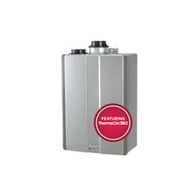 Rinnai® RUR98iN SE+ Tankless Water Heater, Natural Gas Fuel, 199000 Btu/hr Heating, Indoor/Outdoor: Indoor, Condensing, 9.8 gpm Flow Rate, Direct Vent, 3 in, 4 in Vent, 0.95, Commercial/Residential