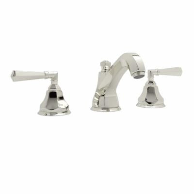 Transitional Palladian - Widespread Bathroom Faucet - Brass