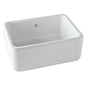 24" Apron Front Kitchen Sink - Fireclay - Rectangle Shape