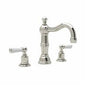 Rohl® U.3720L-PN-2 Widespread Lavatory Faucet, Perrin & Rowe® Bath Edwardian, 1.2 gpm Flow Rate, 3-1/2 in H Spout, 6 to 15-3/4 in Center, Polished Nickel, 2 Handles