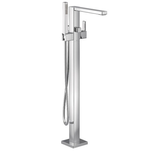 FLOOR MOUNT TUB FILLER CHR
