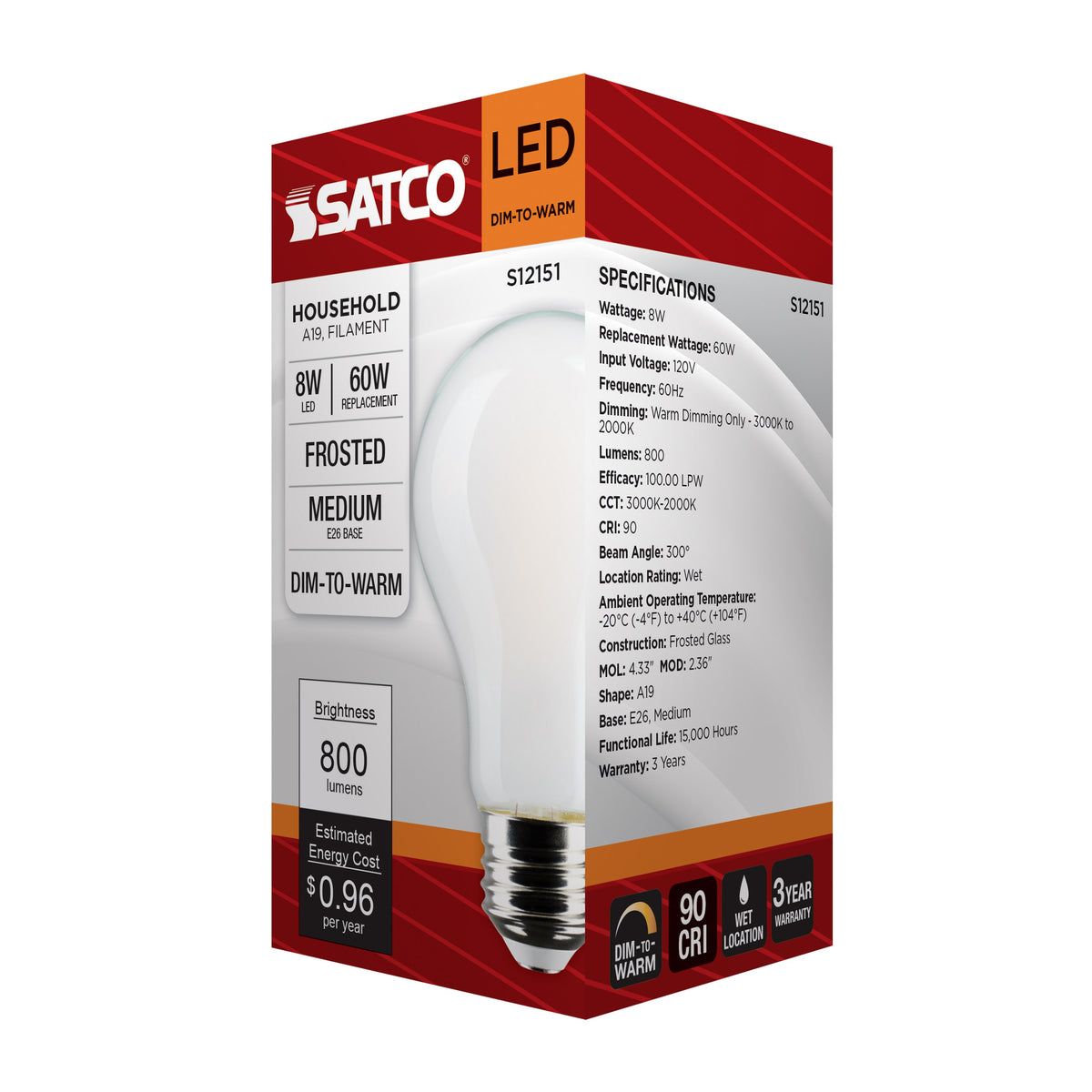 LED A Line - White - 120 V