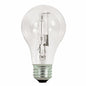 SATCO® S2404 Type A Dimmable Halogen Lamp, 72 W, E26 Lamp, A19 Shape, 1490 Lumens Initial