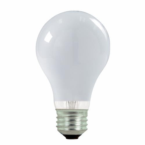 SATCO® S2406 Type A Dimmable Halogen Lamp, 43 W, E26 Lamp, A19 Shape, 750 Lumens Initial