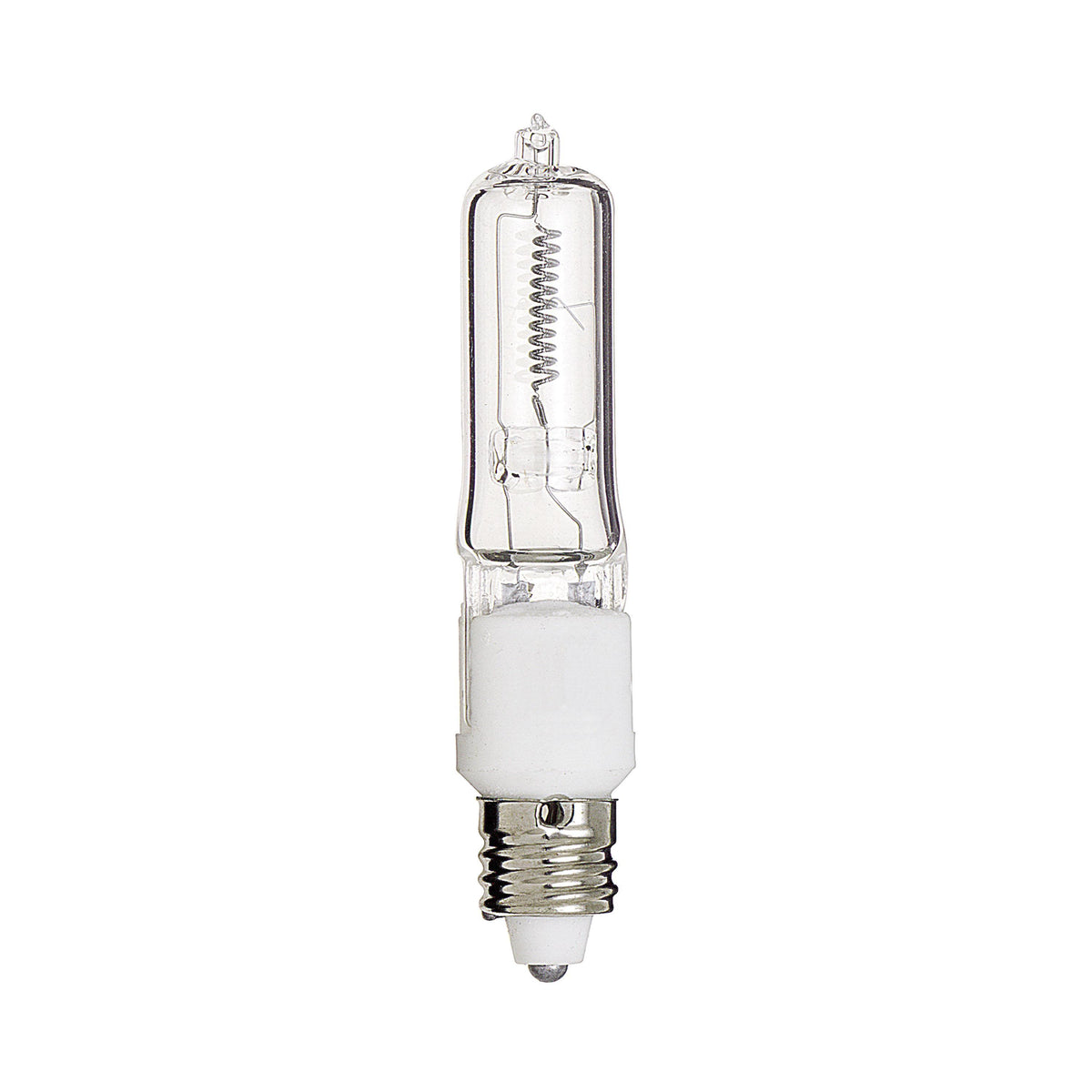 SATCO® S3109 Dimmable Single Ended Halogen Lamp, 250 W, E11 Lamp Base, T4.5 Shape, 120 V AC