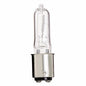 SATCO® S3147 Dimmable Single Ended Halogen Lamp, 100 W, BA15d Lamp Base, T4 Shape, 120 V AC