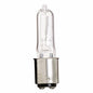 SATCO® S3159 Dimmable Single Ended Halogen Lamp, 75 W, BA15d Lamp Base, T4 Shape, 120 V AC
