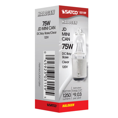 Dimmable Single Ended Halogen Lamp - BA15D Lamp Base