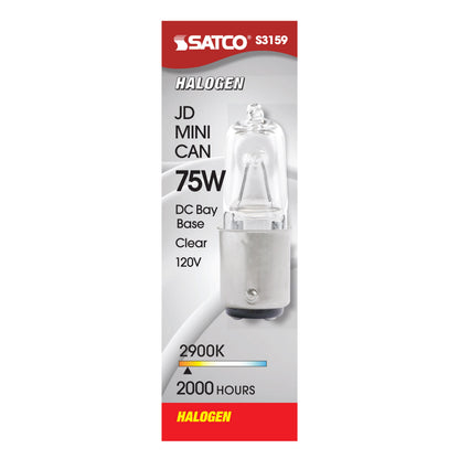 Dimmable Single Ended Halogen Lamp - BA15D Lamp Base