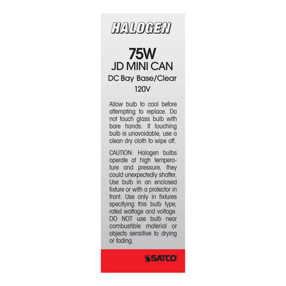 Dimmable Single Ended Halogen Lamp - BA15D Lamp Base