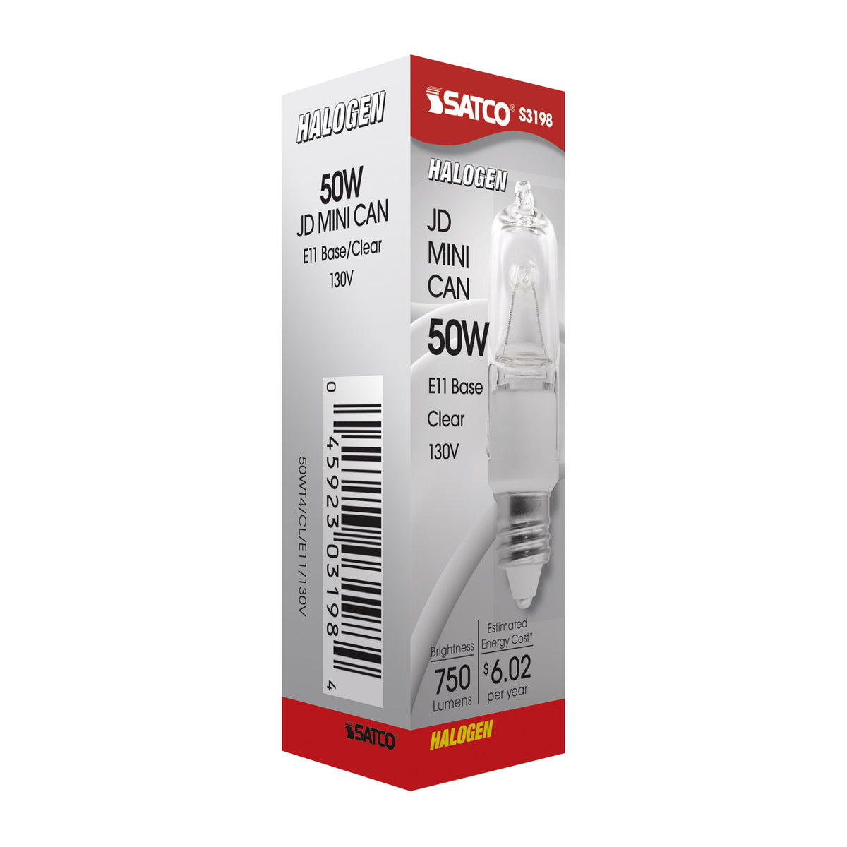 Dimmable Single Ended Halogen Lamp - 130 V AC - 50 W