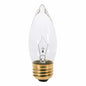 SATCO® S3232 Decorative Dimmable Incandescent Lamp, 40 W, E26 Incandescent Lamp, B11 Shape, 370 Lumens Initial