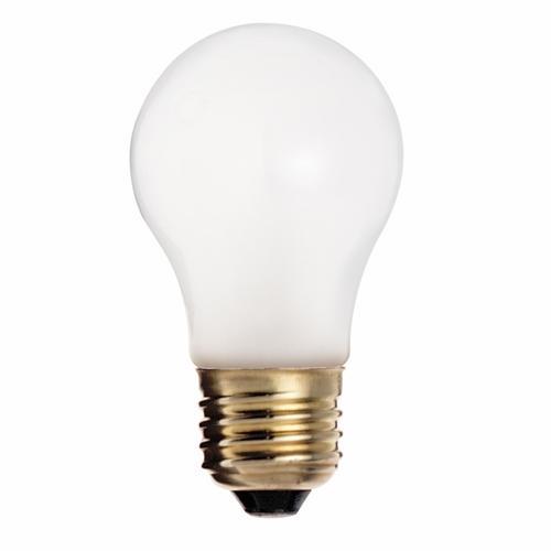 SATCO® S3811 Dimmable General Service Incandescent Lamp, 40 W, E26 Incandescent Lamp, A15 Shape, 280 Lumens Initial