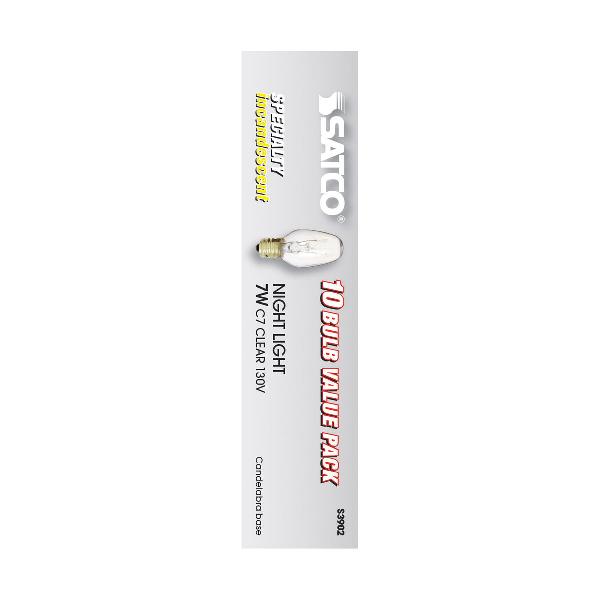 Dimmable Night and Holiday Light Incandescent Lamp - S3902