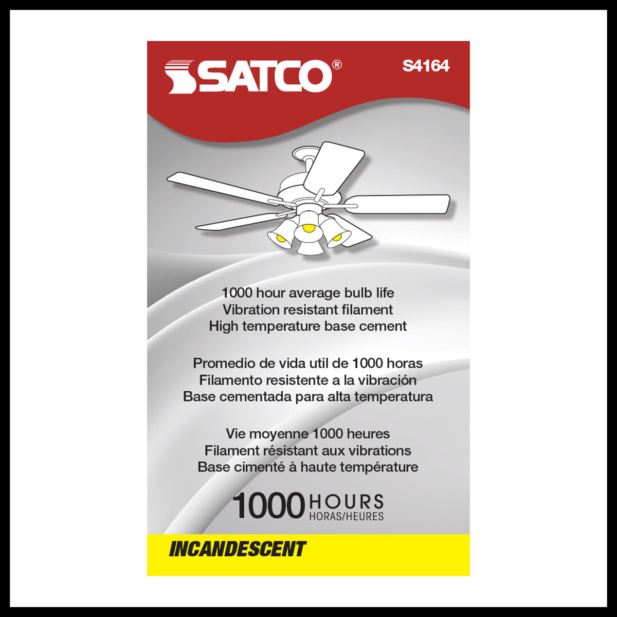 Dimmable General Service Incandescent Lamp - 130 V AC - A15
