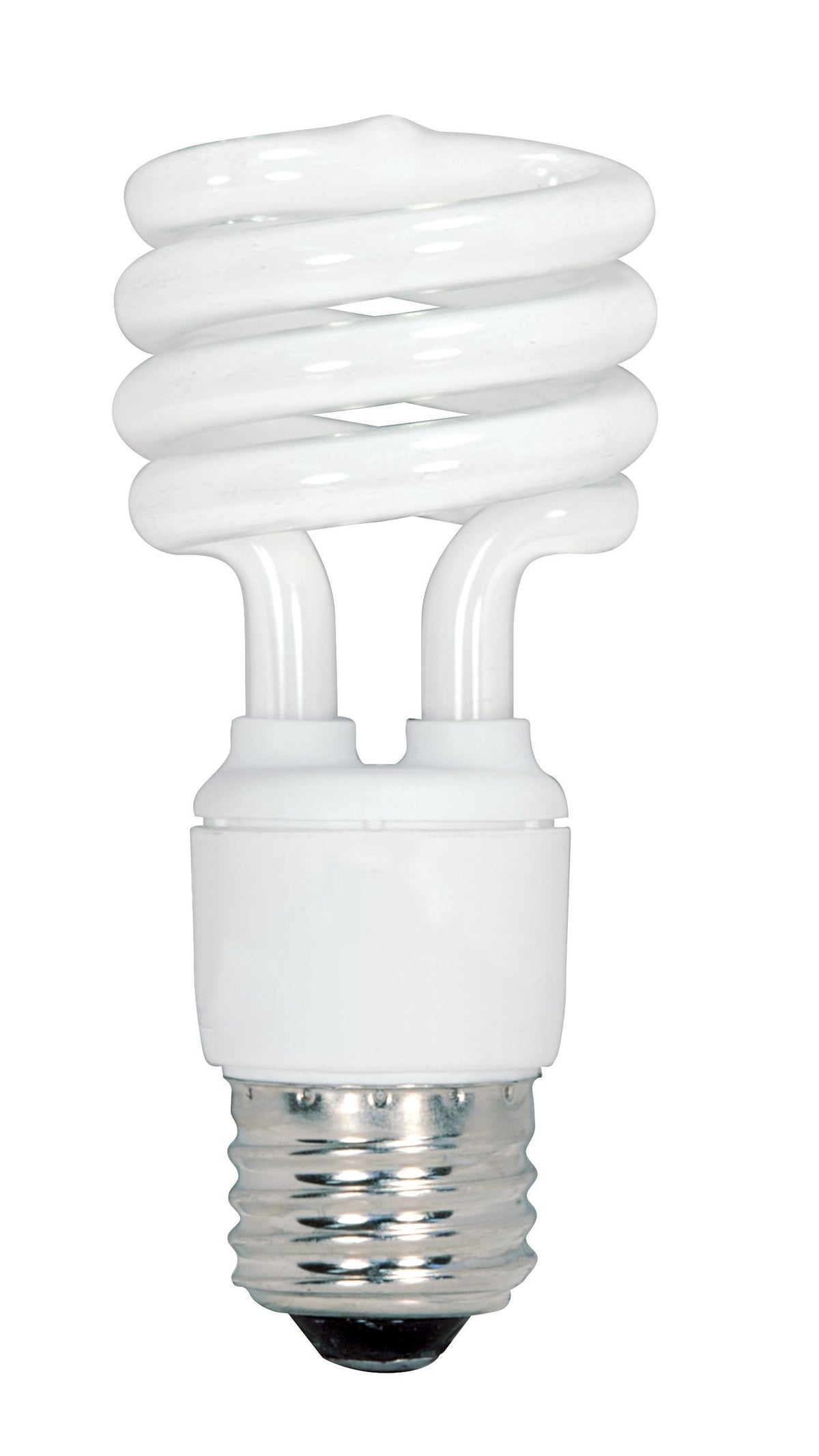 SATCO® S6236 Compact Fluorescent Lamp, 13 W, E26 Lamp, T2 Mini Spiral Shape, 880 Lumens Initial Lumens