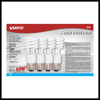 Compact Fluorescent Lamp - 120 V AC - 13 W