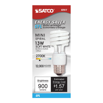 Compact Fluorescent Lamp - 900 Lumens Initial Lumens