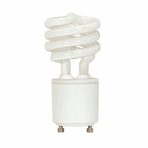 SATCO® S8203 Compact Fluorescent Lamp, 13 W, GU24 Lamp, T2 Mini Spiral Shape, 800 Lumens Initial Lumens