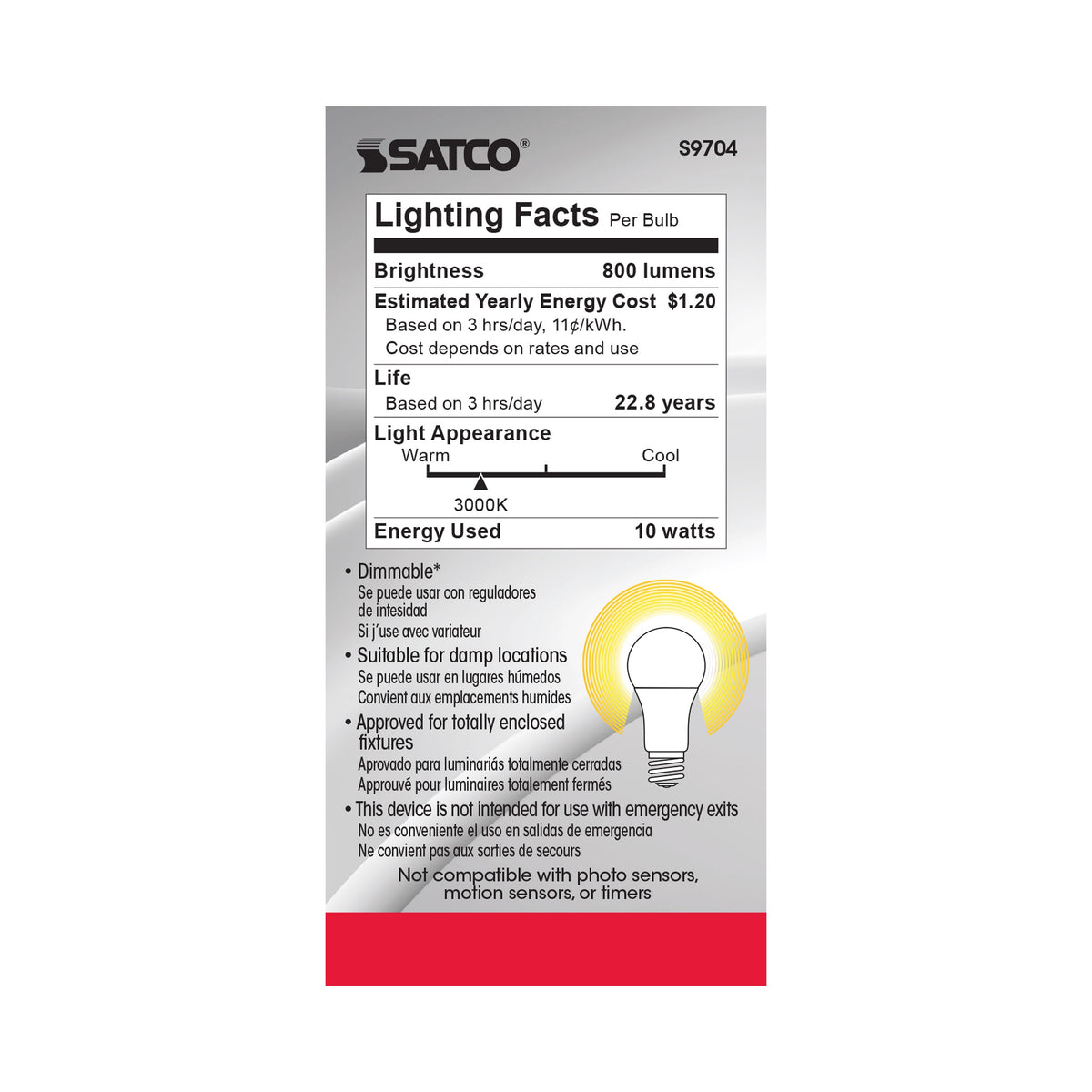 Bulb LED - 10 W
