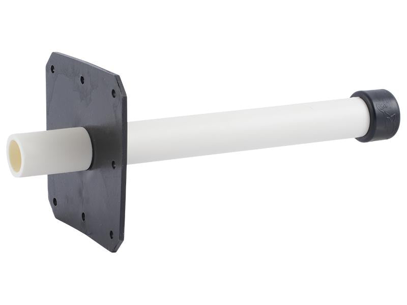 Sharkbite® K24649WP Stop Stub-Out with Bracket, 90 deg Elbow, 1/2 in Nominal, PEX End Style, Plastic