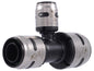 Sharkbite® K419WP2 Reducing Tee, 1 x 3/4 x 1/2 in Nominal, Push-to-Connect End Style, Acudel
