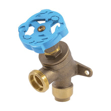 Sharkbite® 24622LF Hose Bibb Garden Valve, 1/2 x 3/4 in Nominal, MHT End Style, DZR Brass Body, Handwheel Actuator, Import