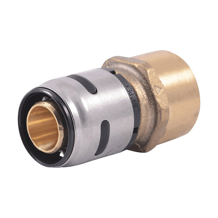 Sharkbite® K088WP3 EvoPEX Female Adapter, 3/4 in Nominal, Push-to-Connect x FNPT End Style, Acudel, Domestic