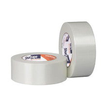Shurtape® 101340 GS 500 Utility-Grade Strapping Tape, 55 m L x 24 mm W, 5 mil THK, Hot Melt Synthetic Rubber Resin Adhesive, Fiberglass Reinforced Cast Biaxially Oriented Polypropylene Film Backing, Clear
