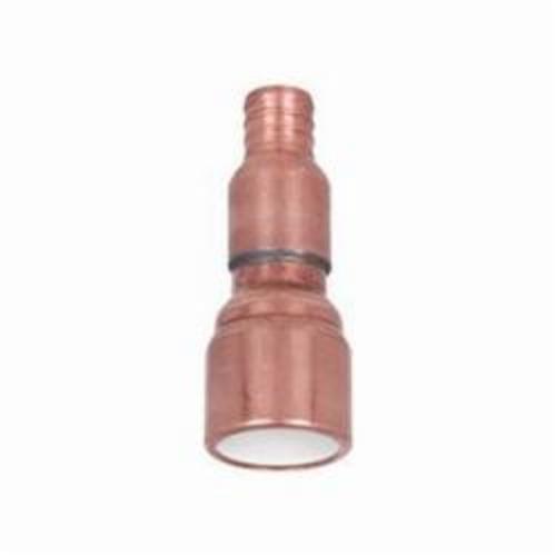 Sioux Chief 645X3P Straight Adapter, 3/4 in Nominal, F1807 PowerPEX® Crimp™ x PVC End Style, Copper