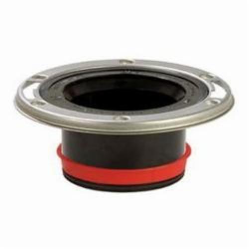 Sioux Chief PushTite™ 887-GAM Open Closet Flange With Stainless Steel Swivel Ring, 4 in Pipe, ABS, Domestic